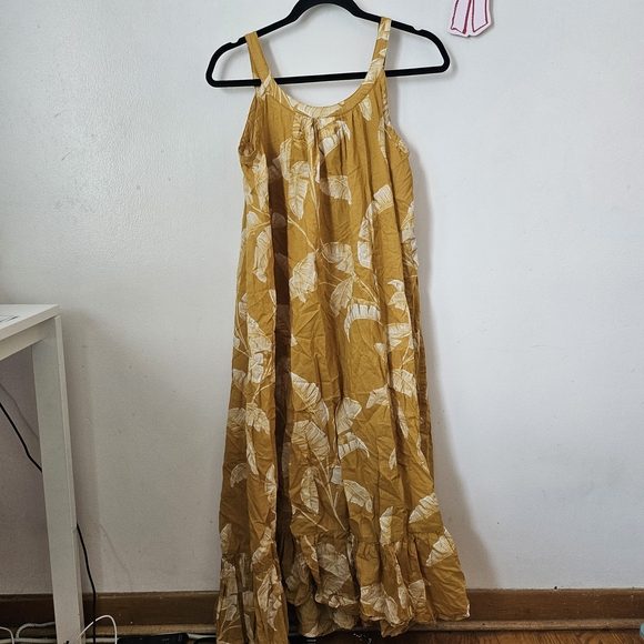 H&M Yellow Floral Maxi Dress - Picture 2 of 3